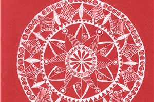 grid cervena